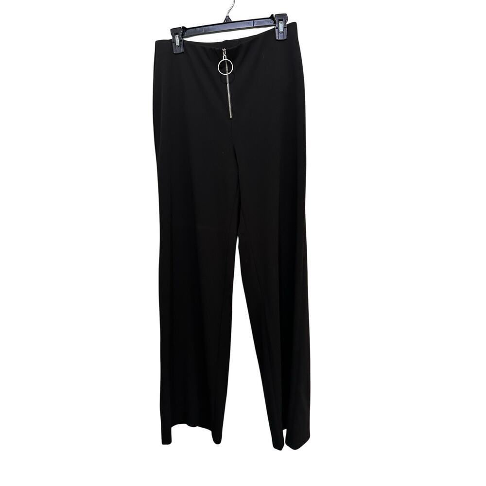 Forever 21 Contemporary Women's Black High Rise Dress Pants Size XL